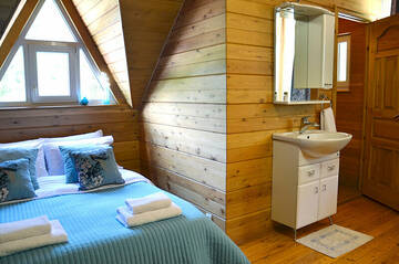 Двухместный номер с 1 кроватью в Гостевом доме Рыбино